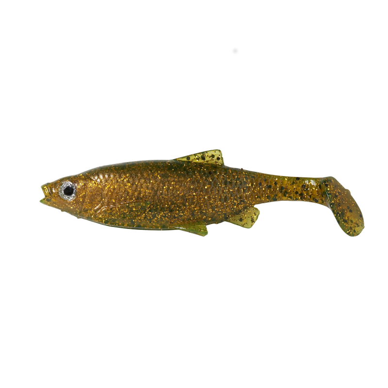 Savage Gear 3D Roach Paddle Tail Muddy Roach.png
