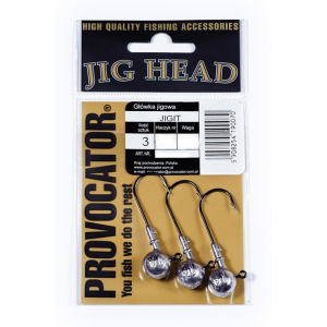 Główka jigowa Provocator Jigit 4/0 3g op. 3szt.