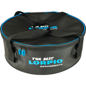 Lorpio Zestaw do rozrabiania zanęty EVA Torba 18L + Miska 11L + Sito oczko 4mm