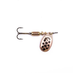 Mepps Aglia Decore Miedziana Czarne kropki nr 3