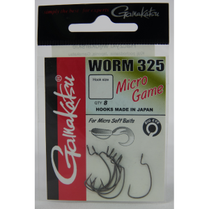 Haczyk Worm 325 Micro Game nr8, 8szt