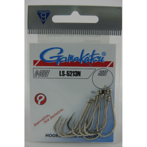 Haczyk Gamakatsu LS-5213N nr1/0 Nikiel 10szt
