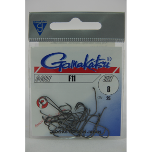 Haczyk Gamakatsu F11 nr 10 25 szt
