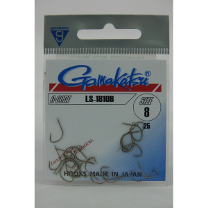 Haczyk Gamakatsu LS-1810B nr 14 Brown 25 szt