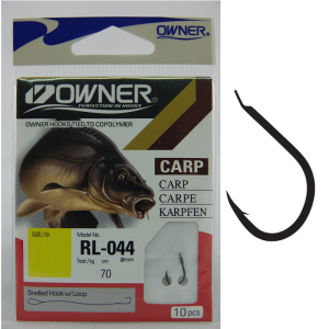 Haczyki Owner RL044 Iseama 4+przypon 0,22mm