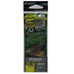 Przypon Owner Method Feeder FD-52 haczyk 14+przypon 0,18mm