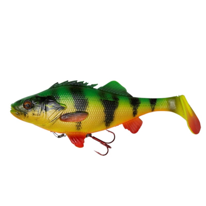 Savage Gear 4D Perch Shad 17,5cm 67g Slow Sink Firetiger