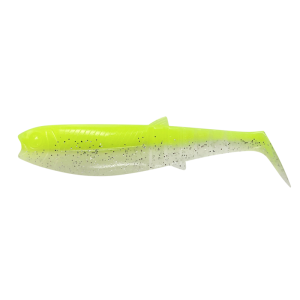 Guma Savage Gear Cannibal Shad 10cm 9g Flou Yellow Glow