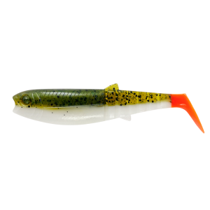 Guma Savage Gear Cannibal Shad 20cm 80g Olive Hot Orange