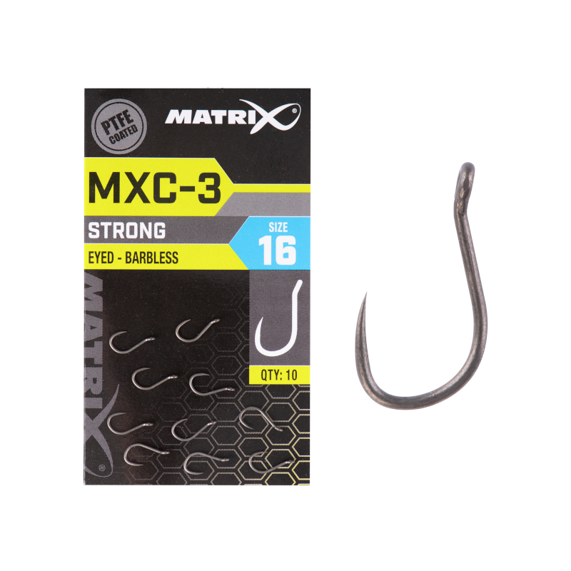 Haczyk Matrix MCX-3 Size 16 Barbless eyed