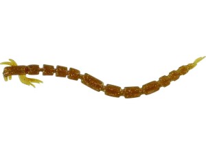 Przynęta Westin BloodTeez Worm 5,5cm 0,5g Motor Oil Gold