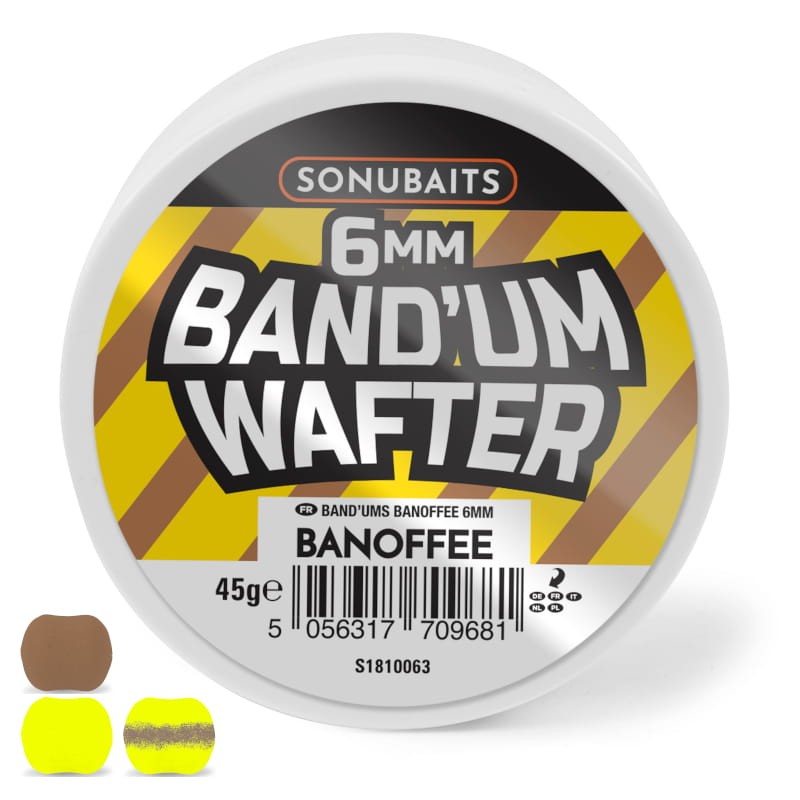 Sonubaits Band'Um Wafters 6mm Banoffe
