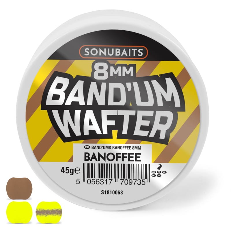 Sonubaits Band'Um Wafters 8mm Banoffee
