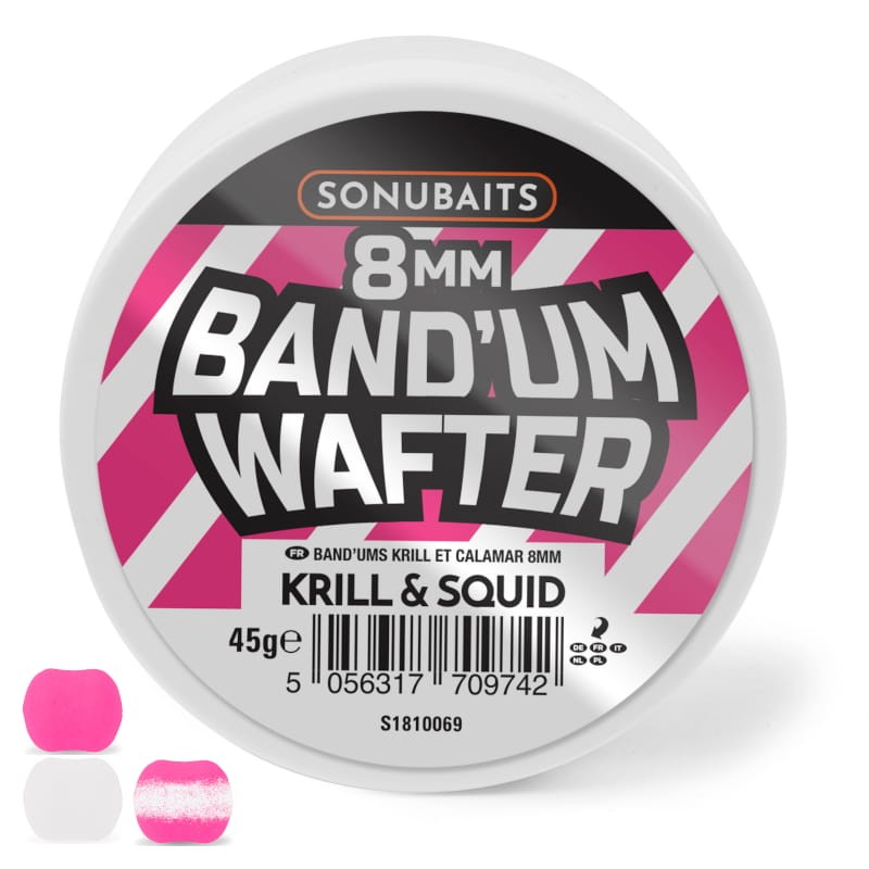 Sonubaits Band'Um Wafters 8mm Krill & Squid