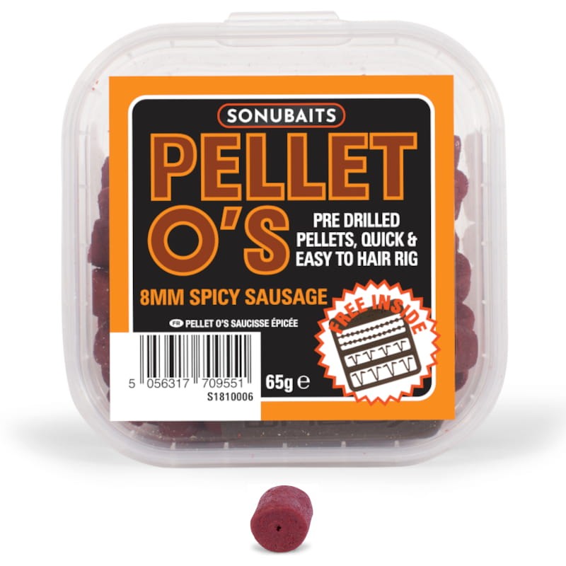 Sonubaits Pellet O'S 8mm Spicy Sausage