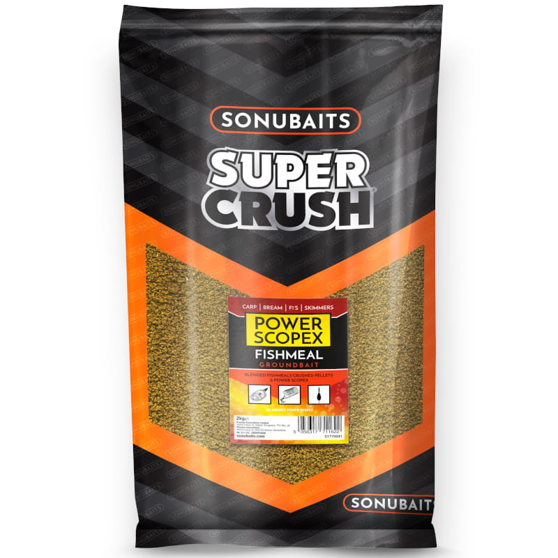 Zanęta Sonubaits Supercrush Power Scopex 2kg