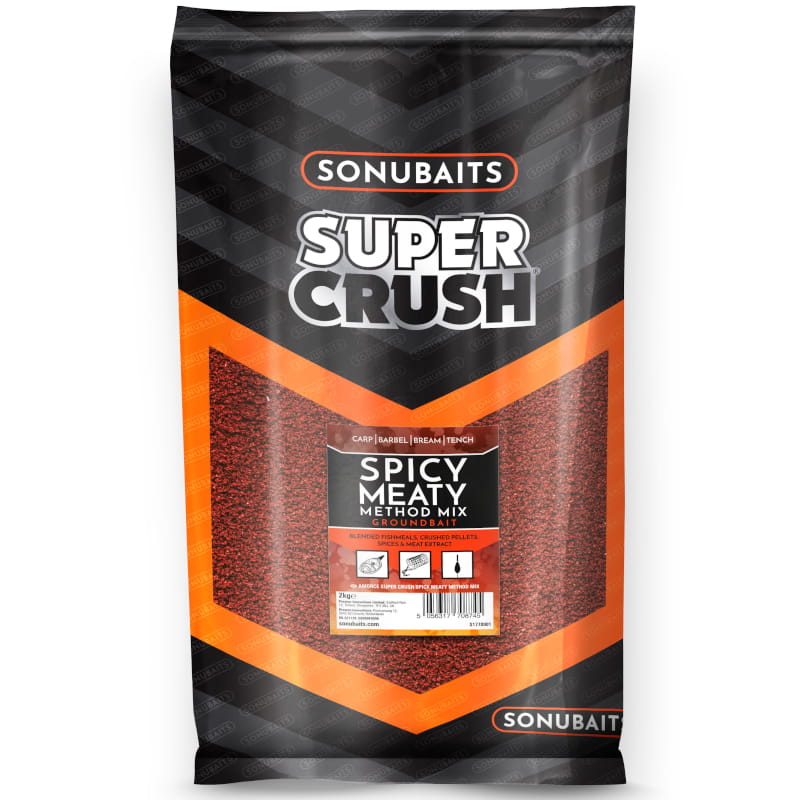 Zanęta Sonubaits Supercrush Spicy Meaty 2kg