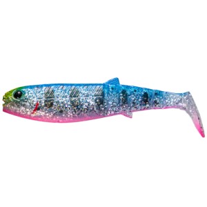 Guma Savage Gear Cannibal 8cm 5g Blue Pink Smolt UV