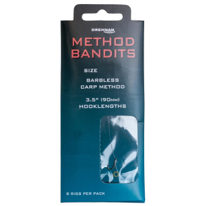 Drennan Przypony Method Bandits Carp Method roz.10 - 0,235mm 9cm