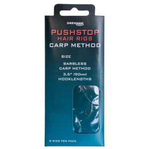 Przypony Drennan Pushstop Hair Rigs Carp Method roz.16