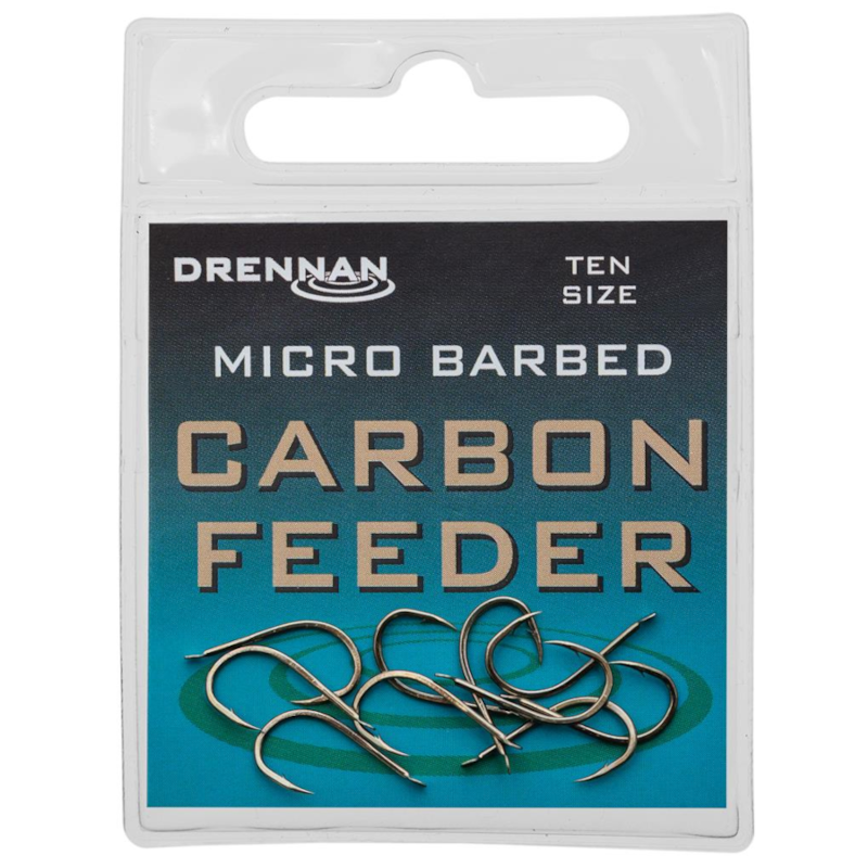 Haczyki Drennan Carbon Feeder roz. 14