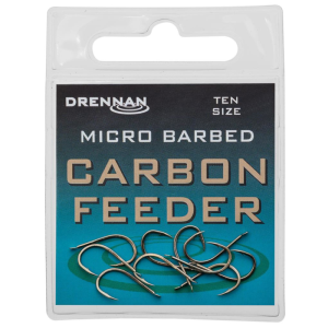 Haczyki Drennan Carbon Feeder roz. 18