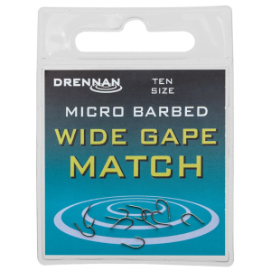 Haczyki Drennan Wide Gape Match roz. 16