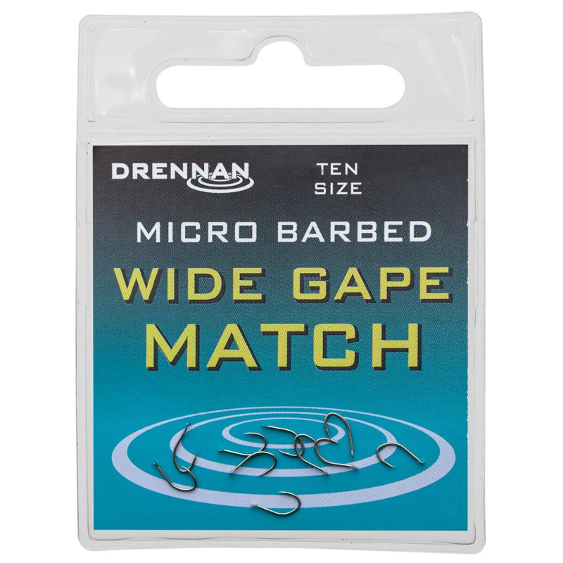 Haczyki Drennan Wide Gape Match roz. 16