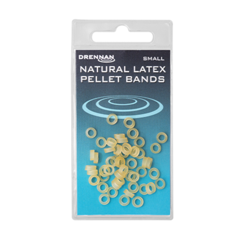 Gumki do pelletu Drennan Natural Latex Pellet Bands Small
