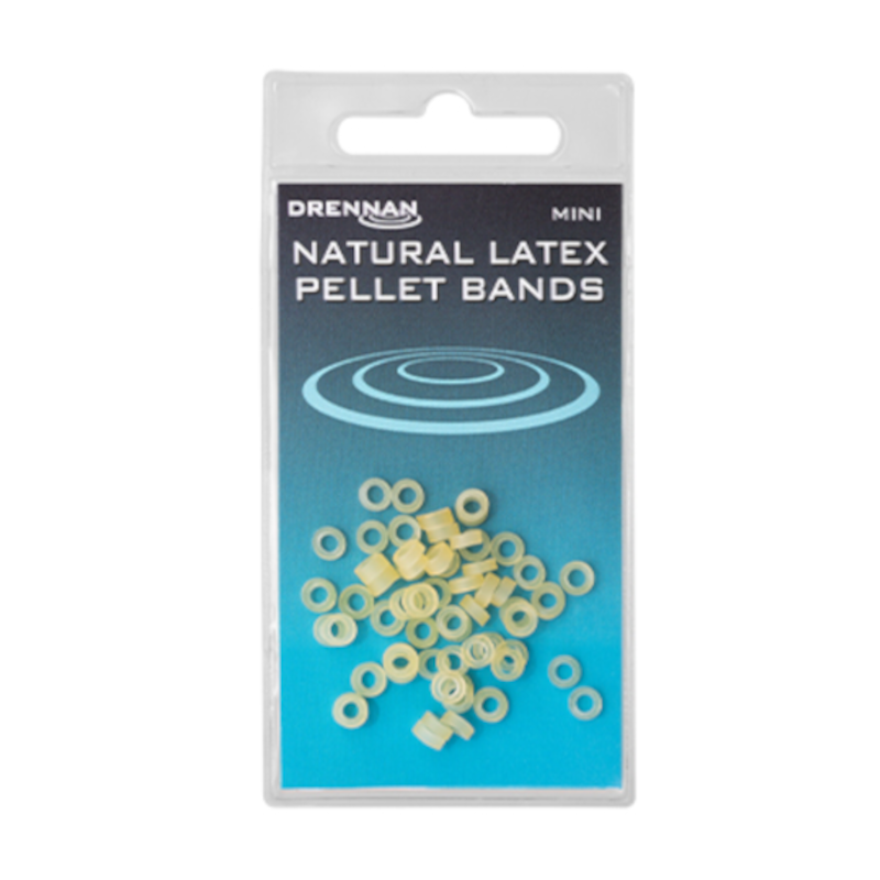 Gumki do pelletu Drennan Natural Latex Pellet Bands Mini