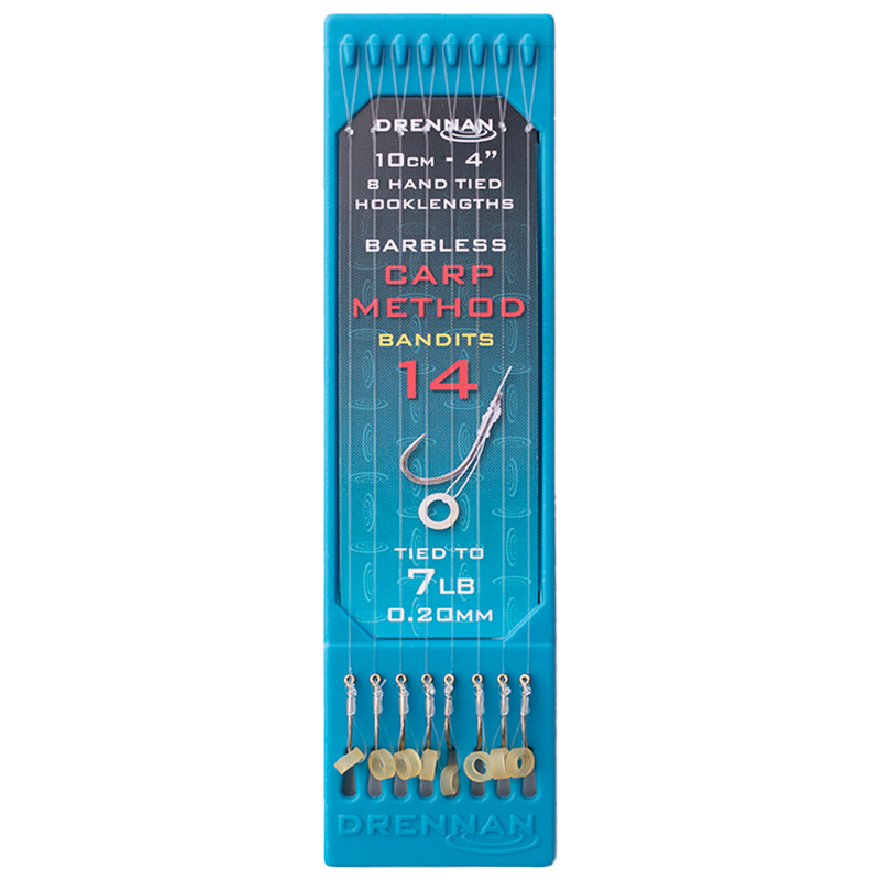 Przypony Drennan Plate Carp Method Bandit roz.14 10cm - 4"