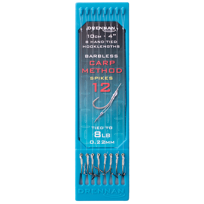 Przypony Drennan Plate Carp Method Spike roz.12 10cm - 4"