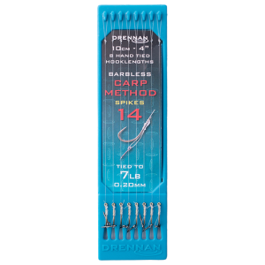 Przypony Drennan Plate Carp Method Spike roz.14 10cm - 4"
