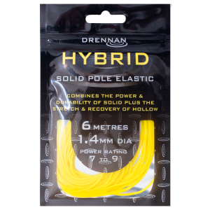 Drennan Amortyzator Hybrid Elastic 1,4mm Yellow