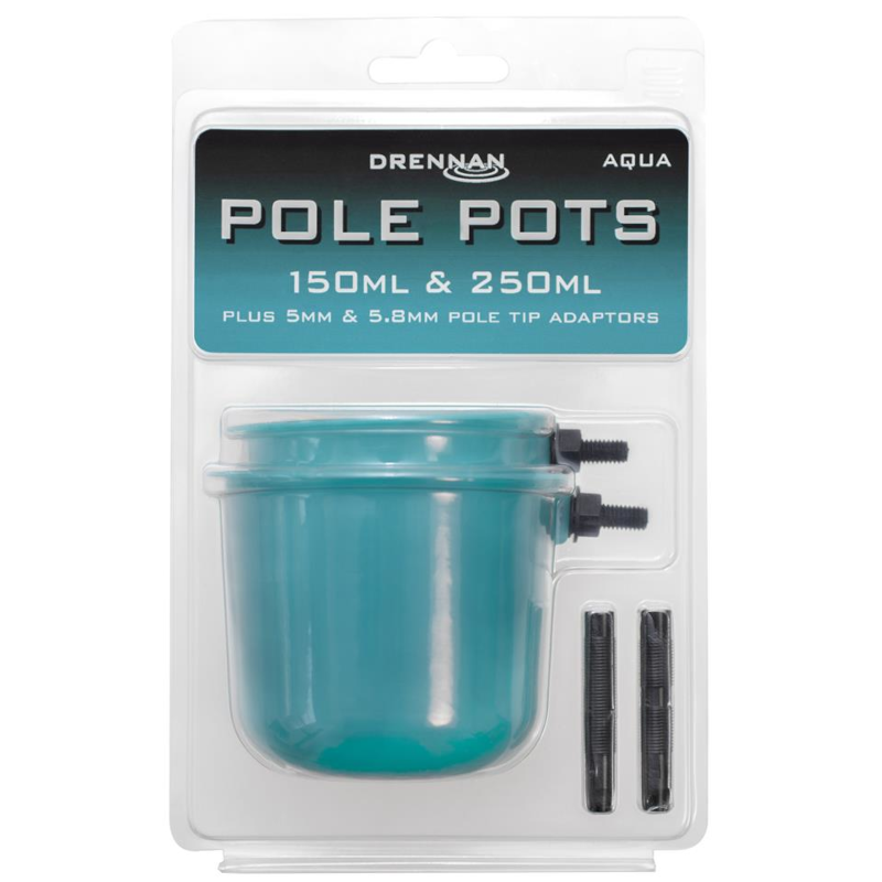 Kubki Zanętowe Drennan Pole Pots Aqua
