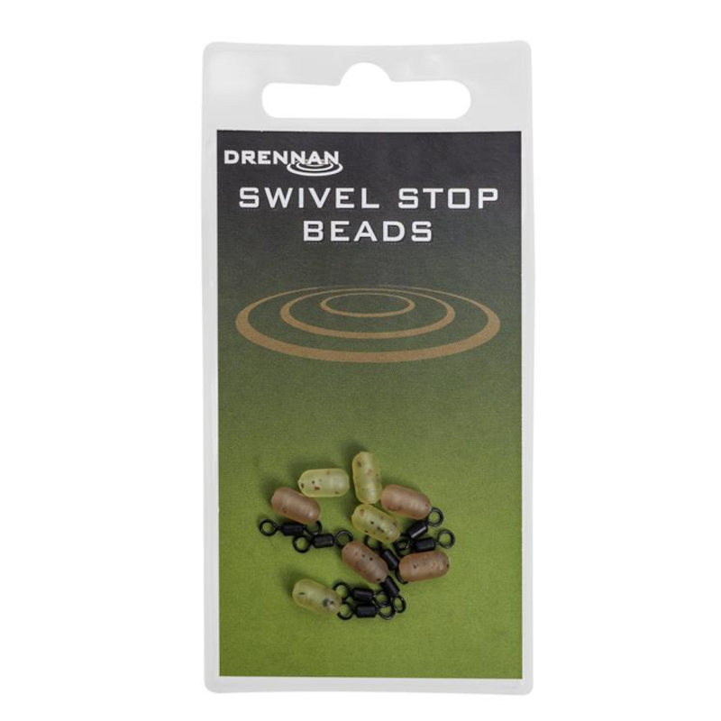 Drennan Krętlik ze Stoperem Swivel Stop Beads Medium