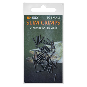 Tulejki zaciskowe Drennan E-SOX Slim Crimps Small 0,75mm