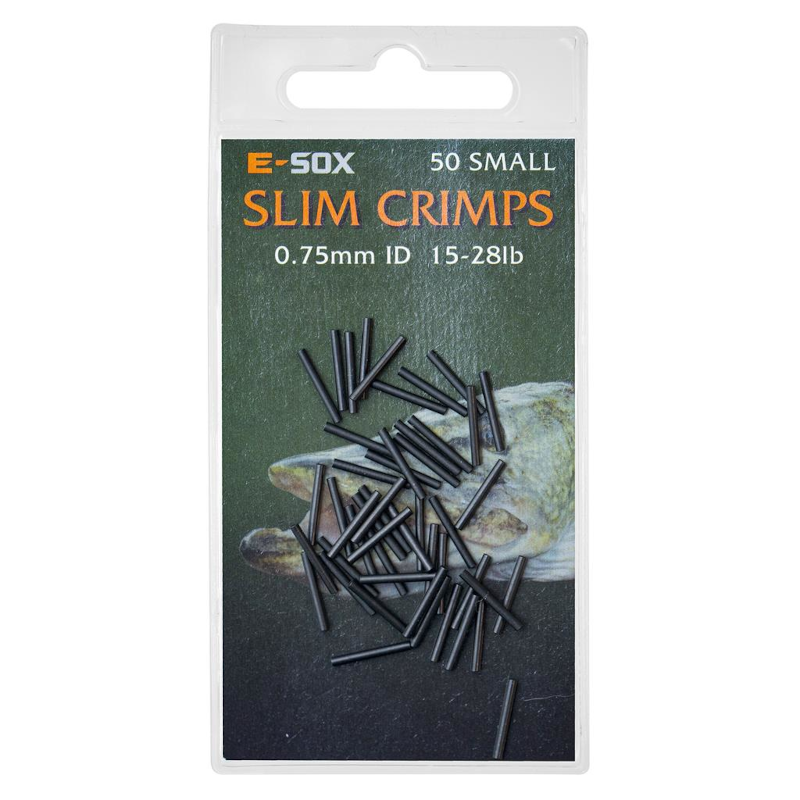 Tulejki zaciskowe Drennan E-SOX Slim Crimps Small 0,75mm