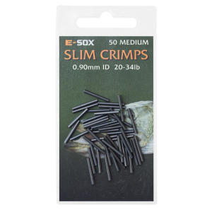 Drennan Tulejki zaciskowe E-SOX Slim Crimps Medium 0,90mm