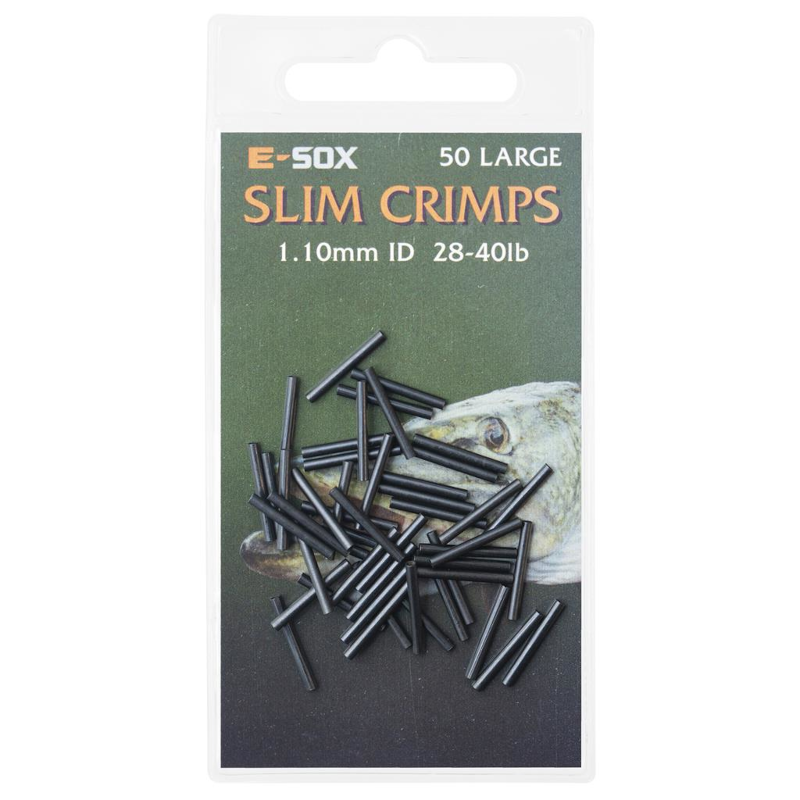 Tulejki zaciskowe Drennan E-SOX Slim Crimps Large 1,10mm