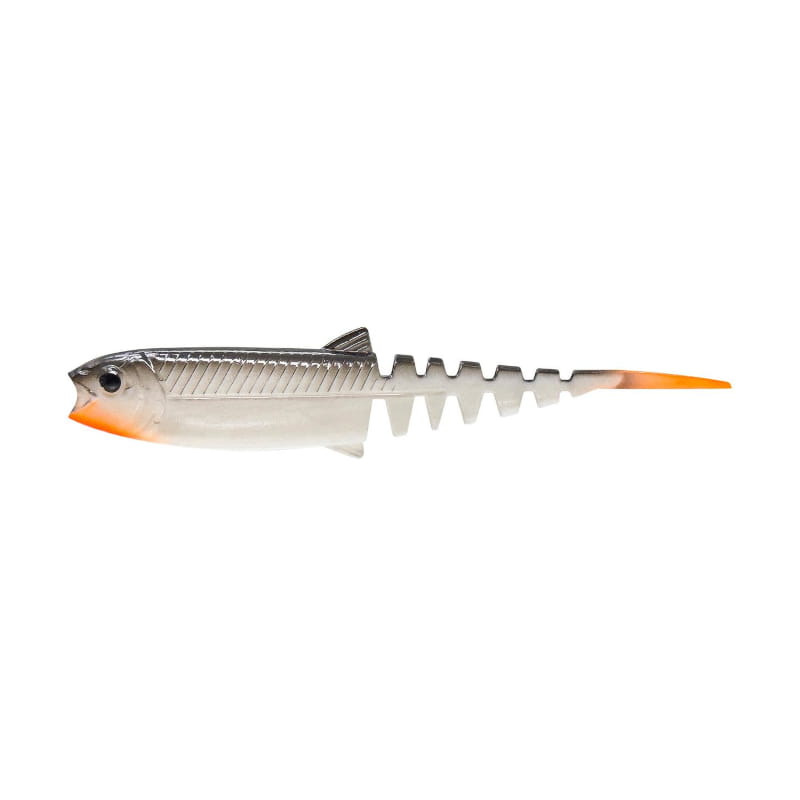 Guma Savage Gear Cannibal Minnow V-Tail 12,5cm White Black