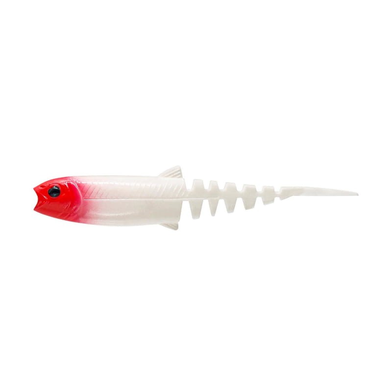 Guma Savage Gear Cannibal Minnow V-Tail 8cm Red Head