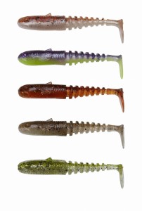 Guma Savage Gear Gobster Shad 9cm 9g Clear Water Mix 5szt.
