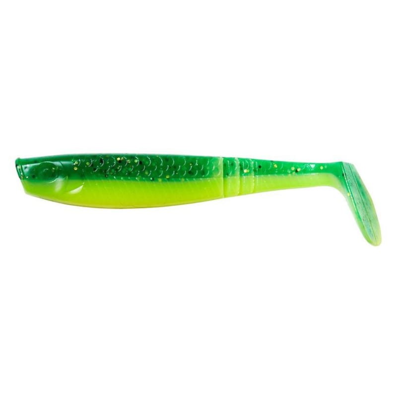 Guma Dam Shad Paddletail 10cm UV Green Lime