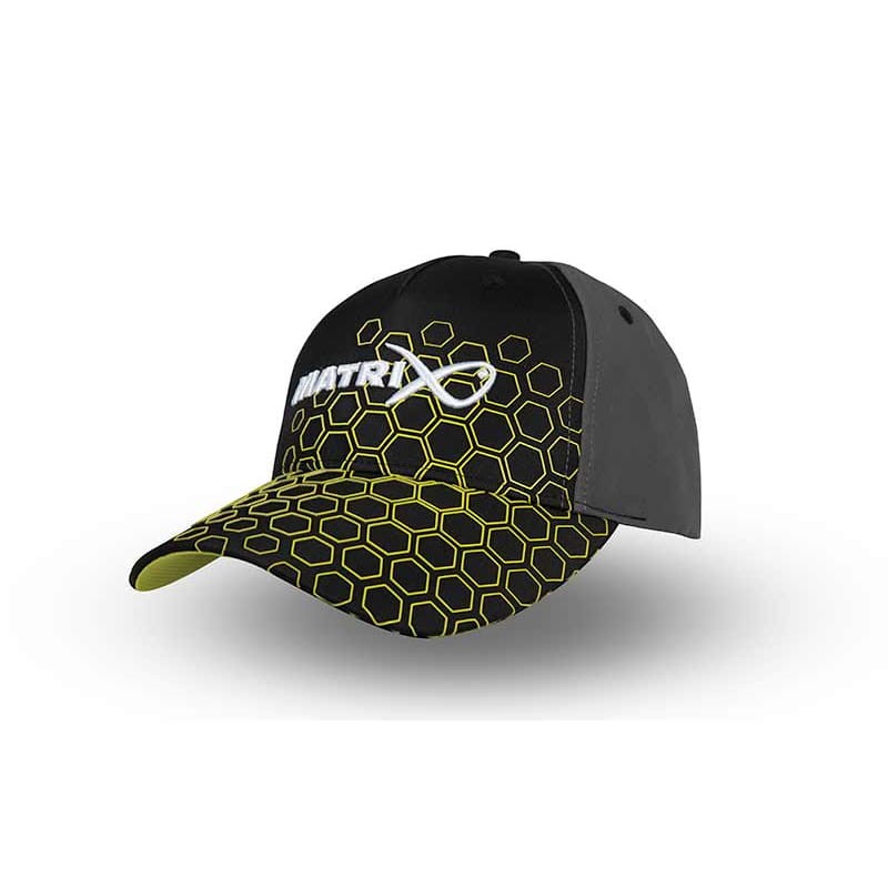 Czapka Matrix Hex Print Baseball Cap Black