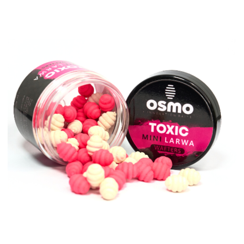 Przynęta Osmo Mini Larwa Wafters 10x7mm Toxic
