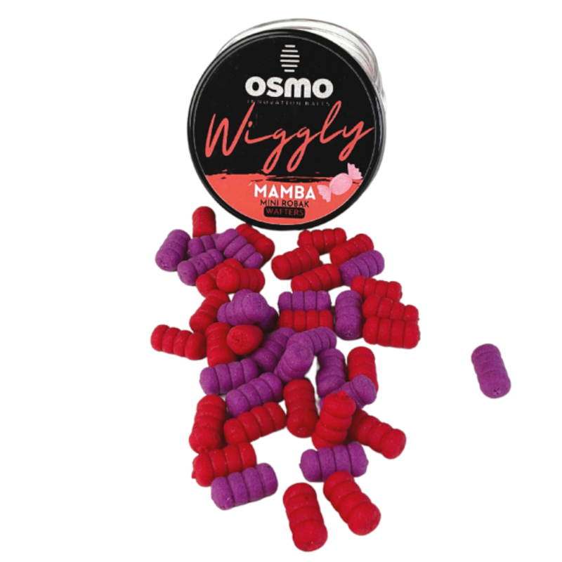 Przynęta Osmo Mini Robak Wiggly Wafters 12x6mm Mamba
