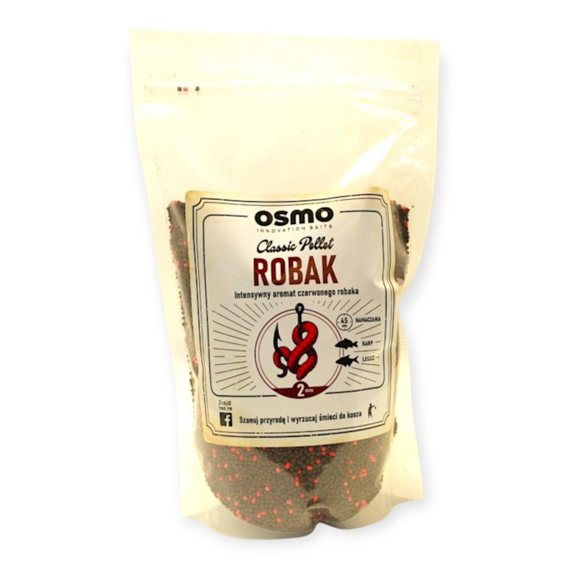 Pellet Osmo Classic 800g Robak 2mm