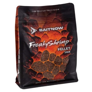 Pellet BaitNow Method Feeder 800g Freaky Shrimp 2mm