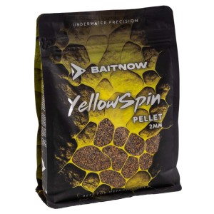 Pellet BaitNow Method Feeder 800g Yellow Spin 2mm